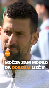 60K views · 693 reactions | ️ “Nisam se osećao dobro u svojoj koži…” Kao i uvek iskren Nole! Najbolji srpski teniser Novak Đoković izneo je utiske posle pobede nad Džejkobom Firnlijem u meču drugog kola Vimbldona.  SNTV #djokovic #novakdjokovic #wimbledon | Sportal.rs | Facebook