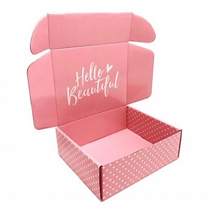 [Hot Item] Custom Printed Tuck Top Mailer Corrugated Cardboard Paper Gift Packaging Shipping Box for Monthly Subscription Box