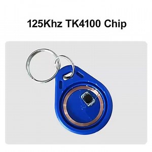 [Hot Item] Tk4100 125kHz RFID ID Tag ABS Material Customizable RFID Key Fobs Tag Key for Access Control System and Attendance