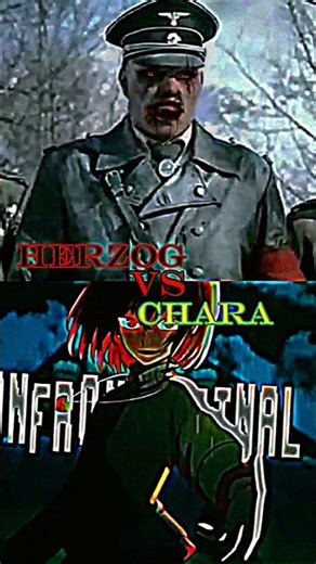 Herzog vs Chara (Dead Snow vs Undertale) #deadsnow #undertale #chara #herzog