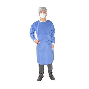 [Hot Item] Hospitalgown Non Sterile SMS Isolation Gown Level 2 Gowns Water Proof Surgical