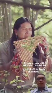 SOUND OF SILENCE ✨️🎉🥳Celebrating 100k views on YouTube with a Green screen with LEOROJASOFFICIAL BY tikoflute from Indonesia 👏👏👏🎬📽✨️ #panflute #LeoRojas #SoundOfSilence #100k #100kviews #videoclip #musicvideo #instrumental | This is Leo Rojas - Fanpage