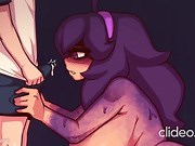 Hex_maniac4 tit job and blow job scene by shinki_art
