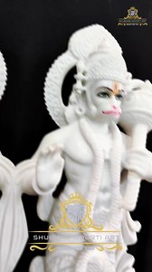🚩🚩Hanuman Ji Marble Statues🚩🚩 #hanuman #jaishreeram #hanumanji #hanumanjayanti #hanumanchalisa #keejokesarikelaal #marblestatue #hindu #facebookreels | Shubham Moorti art