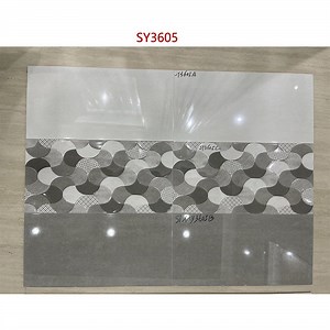 [Hot Item] 300X600mm Cheap Wholesale Light Color Glossy Wall Tiles for Kitchen and Bathroom