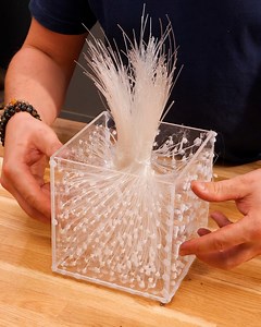 Stunning Lamp From Optic Fibers | Science, Tech and Universe