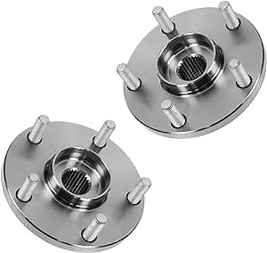 TRQ Front Wheel Hub Pair Set of 2 LH & RH for Highlander Camry Hybrid Solara