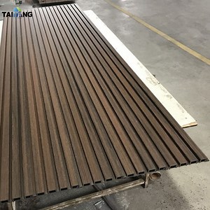 [Hot Item] WPC Panel New Style Home Decor Indoor Flat Walnut WPC Wall Panel 160*15