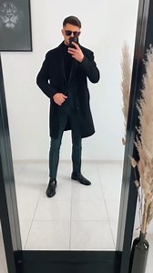 23K views · 540 reactions | Capture an essence of dapper charm with a Classic Green Suit| Black Chelsea Boots and a Black Trench Coat. Unparalleled sophistication. #coats #boots #suits #mensfashion | hollo_men | Facebook