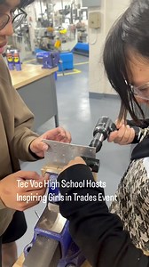 1.9K views · 19 reactions | Tec Voc High School Hosts Inspiring Girls...
