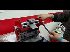 GARVIN 3 in 1 Universal sheet Metal Machine - Rolling, Bending & Cutting