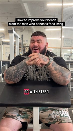 the ultimate bench press machine just casually giving you all wisdom | Myprotein