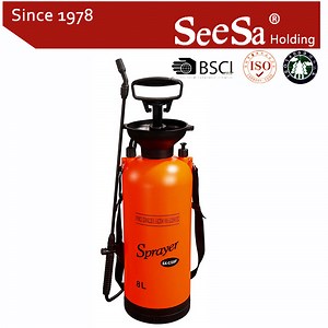 [Hot Item] 8L Garden Hand Power Plastic Weed Bug Killer Backpack Pressure Pump Sprayer (SX-CS8F)