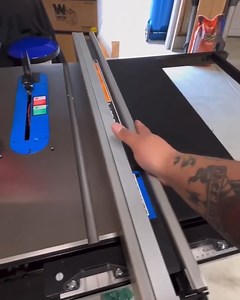 @cortez_made_this showing off his new Delta table saw! #thedeltacrew #deltatools #woodworking #woodworker #woodwork #woodshop #tablesaw #newtools | Delta Machinery | Facebook