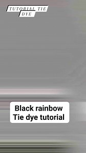 4.9K views · 120 reactions | Black rainbow Tie dye tutorial 殺 beautiful outcome ❤️ #credittotherightfulownerofthisvideo #everyoneシ゚ #followerseveryone #followersシ゚ #highlightsシ゚ #followersreels #tiedyetutorial #handmadetiedye #comment | Jayrel Ybañez Golez | Facebook
