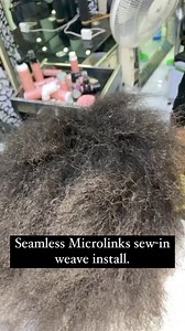 Seamless #Microlinks sew-in weave install. #weaveologist #microlinks #weaving #wigmaker #weaves #hairextenstions #porshhair #Rapunzelahiraffair #wigmaker | Liz Weaveologist | Facebook