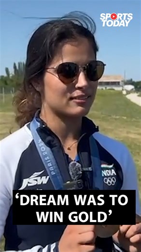 37 reactions | Manu Bhaker proud of shooting bronze, but dreams of.... | Sports Today ##ManuBhaker #parisolympics2024 #parisolympics #olympics #india #shooting | Sports Today | Facebook