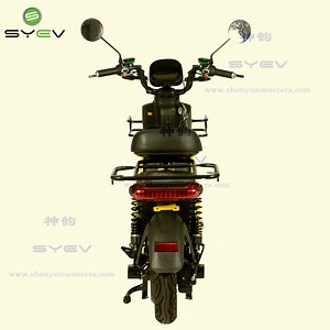 [Hot Item] EEC Delivery Electric Motorcycle with 1200W Motor and Double Lithium Battery From Syev