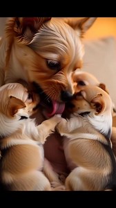134K views · 6.2K reactions | ‍ "Mom Yorkie carefully cleans her little puppies with her tongue... With her loving touch, she provides both care and affection. Her eyes show patience, while her puppies show trust. The purest form of family is hidden in these small moments." ✨ #YorkieLove #MotherlyAffection #LittlePuppyMoments #CareWithLove #SocialVibes2025 #dogrescue #animalrescue #dogsoftiktok #trenddog #cutepets #rainydays #fblifestyle | Yorkshire Terrier | Facebook