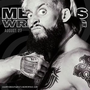 AUGUST 27 — REAL1 FKA ENZO AMORE is coming to #MemphisWrestling! 🎙️ RESERVE YOUR SEAT 🎟️ http://championshipwrestlingmemphis.com | Memphis Wrestling