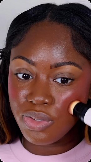 39 reactions |  @jasadetunji the @makeupbymario cream blush in “raspberry” is GORGIANAAA on dark skin  my current fav pink cream blush! #makeupbymario #pinkblush #darkskinmakeup #baddiemakeup #creativemakeup | Dark Skin Women Makeup | Facebook