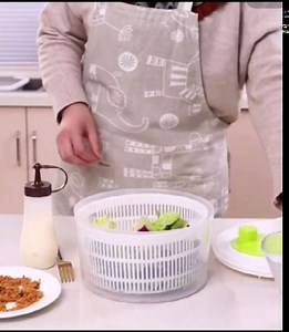 Salad Spinner,Lettuce Spinner Fruits and Vegetables Dryer Ease for Tastier Salads and Faster Food Prep