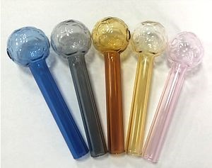 [Hot Item] 4inch Colorful Pyrex Glass Oil Burner Pipe Glass Tube Smoking Pipes Tobcco Herb Glass Oil Pipes Smoking Accessories