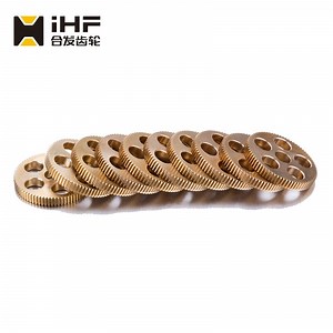 [Hot Item] Ihf Stainless Steel Brass Copper 45# Steel Small Module Spur Gear