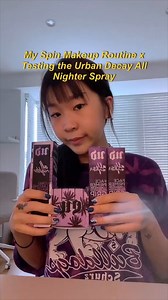 Jeynelle Ng puts Urban Decay's All Nighter Setting Spray to the ULTIMATE test: SPIN CLASS! 🚲 All Nighter Makeup Setting Spray ✨ Up to 16 hour locked-in makeup ✨ Intensifies color vibrancy ✨ Transfer-proof, smudge-proof, and waterproof ✨ Vegan formula cruelty-free #UrbanDecay #UDAllNighter #Vegan #Makeup Click the link to shop now: http://bit.ly/34KHRfa | Urban Decay Cosmetics