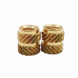 [Hot Item] China Manufacturer Knurled Inserts Nut M2 M3 M4 M5 M6 M8 Brass Threaded Insert Nut