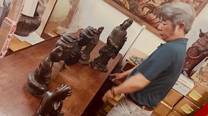 Behind the scenes Những bức tượng đúc đồng & nhuộm mạ của Trường Mỹ nghệ Biên Hòa (École des Arts Appliqués de Bienhoa) thuở hiệu trưởng Balick, từ năm 1923... Collection: SAIGON ANTIQUE. Journalist Photographer: Lam Hoang Thuy (Liên hệ: 0903.788.896) | SAIGON ANTIQUE