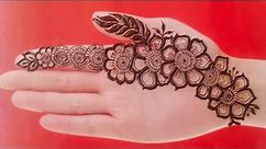 Arabic henna design simple and easy | mehndi design/ henna design/Arabic mehendi @Jerry_mehndi