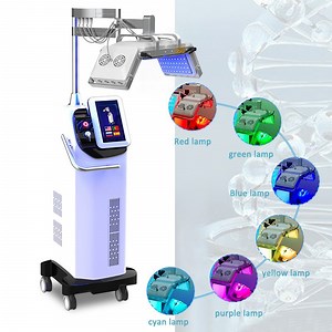 [Hot Item] 7 Colors Machine Photon Face Equipment Skin Rejuvenation Red Light Photodynamic Therapy Device Skin Restore Beauty Equipment LED PDT