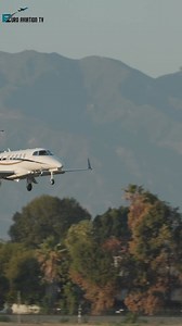 🤩 Beautiful landing 🛬 Embraer Phenom 300 at Van Nuys airport #planespotting #california #vannuys #planespotter #euroaviationtv #aviationlovers #aviationdaily #EMBRAER | Euro Aviation TV