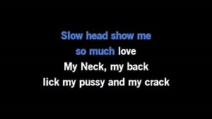 Karaoke My Neck, My Back - Richard Cheese - CDG, MP4, KFN - Karaoke Version