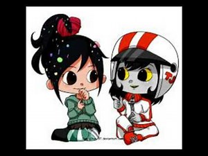 Turbo x vanellope-sweet love