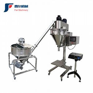 [Hot Item] for Talc Whey Protein Dry Chemical Coffee Powder Bottle Auger Filler Filling Machine