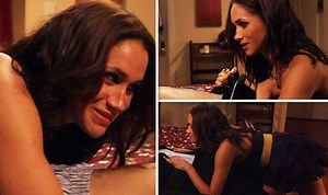 Meghan Markle strips down and seduces co-star in unearthed sexy scenes