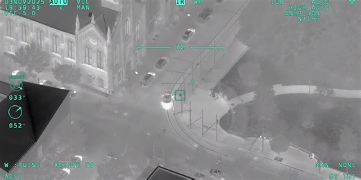 OSHP video from helicopter aids police search