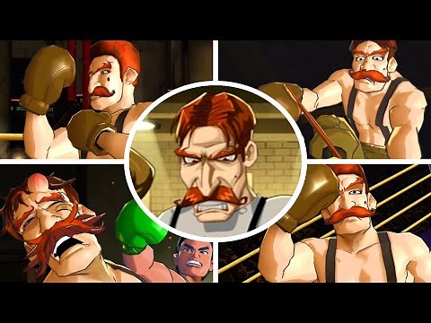 Punch-Out!! Wii HD - All Von Kaiser Animations & Quotes