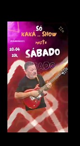 Neste sábado dia 20/04 tem esse fera da música, Kaká Show. | BAR DOS LAGOS