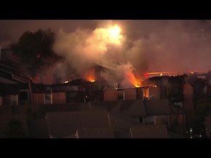 Live update: Crews battling 2-alarm fire at southwest Houston apartment complex