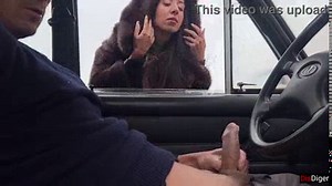 Stranger gave me a handjob through the car window on public parking