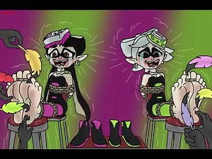 Splatoon Callie and Marie feet tickle