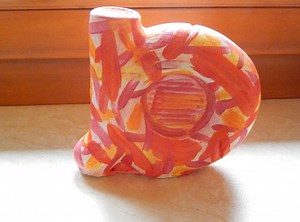 Vase fait main pour fleurs, vase coloré, décoration florale, décoration de salon, cadeau fait main unique, idée cadeau mignonne - Etsy France