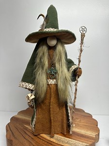 Green Witch Gnome - Etsy Australia