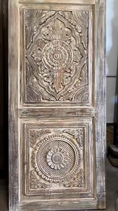 #handcarvedfurniture #barndoors #antiques #handmade #foryourhome #foryouroffice #woodwork #vintagestyle #ordernow | Beyond the Decor