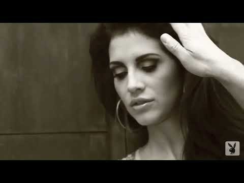 Beautiful Playboy Playmate Hope Dworaczyk Models Black Lingerie For You!