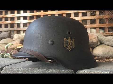 My WW2 German Army M40 Helmet