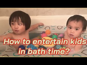 KIDS BATH TIME| How to entertain kids in bath time | Fun for kids|